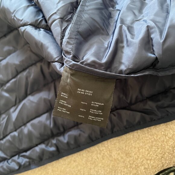 NWT Marc New York Blue Lightweight Puffer Vest 3XL - Picture 5 of 10